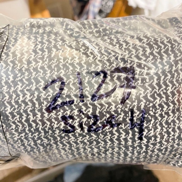 Lululemon Wunder Under High Times Pant Legging Teeny Tooth White Black size 4 - Picture 16 of 16